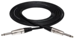 Hosa HPP-010 10-foot pro unbalanced interconnect cable with Rean 1/4 inch TS connectors