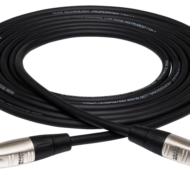 Hosa HPP-010 10-foot pro unbalanced interconnect cable with Rean 1/4 inch TS connectors