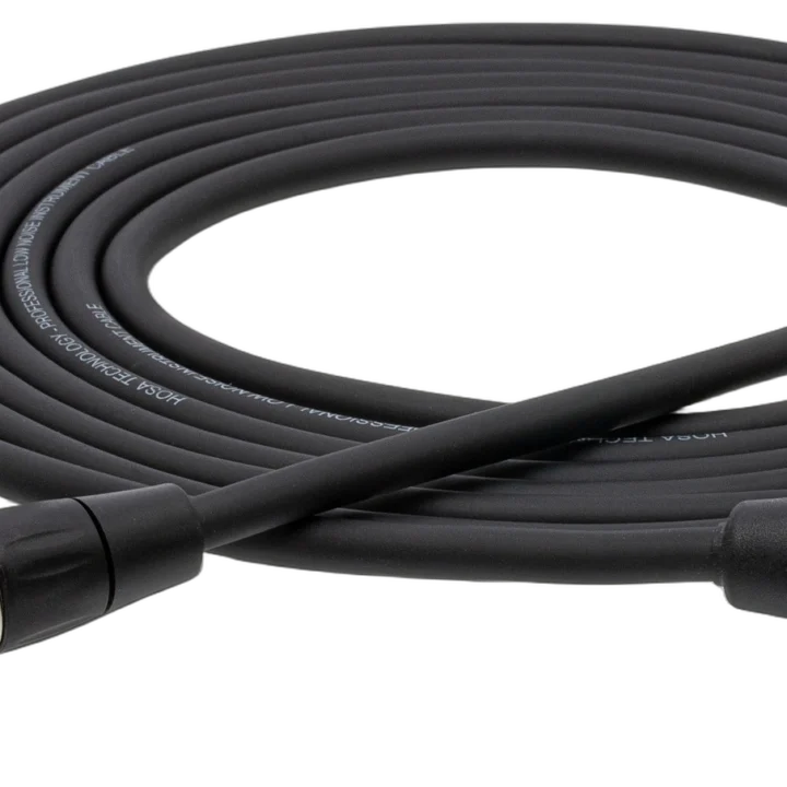 Hosa HPX-015 pro unbalanced interconnect cable with Rean connectors, 15 feet length