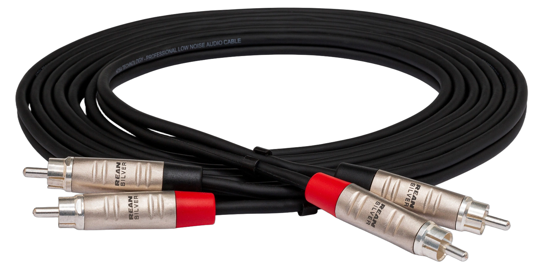 Hosa HRR-005X2 Pro Stereo RCA Interconnect Cable Hosa HRR-005X2 professional stereo RCA interconnect cable with dual connectors, 5 feet length
