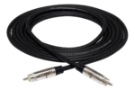 Hosa HRR-100 professional unbalanced RCA interconnect cable with Rean connectors, 100 feet