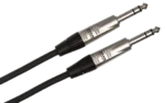 Hosa HSS-030 professional balanced interconnect cable with Rean 1/4 inch TRS connectors, 30 feet