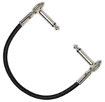 Hosa IRG-100.5 low-profile right-angle guitar patch cable with compact connector design