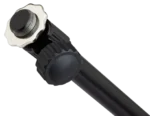 Hosa MSB-382BK black tripod microphone stand base in studio recording setup application