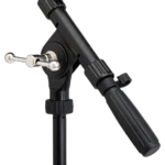 Hosa MSB-382BK black tripod microphone stand base with weighted stability feet