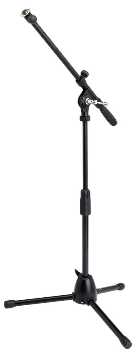 Hosa MSB-382BK Microphone Stand Tripod Base Black Hosa MSB-382BK black tripod microphone stand base with weighted stability feet