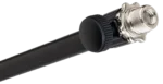 Hosa MSB-521BK black tripod microphone stand base in professional studio application setup