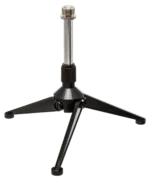 Hosa MST-224 desktop microphone stand with adjustable boom arm and weighted base