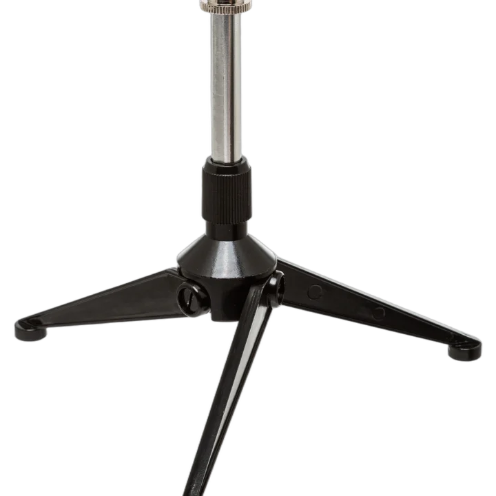 Hosa MST-224 desktop microphone stand with adjustable boom arm and weighted base