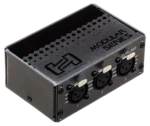 Hosa MXL-369 three-point XLR patch bay module with female and male connectors front panel