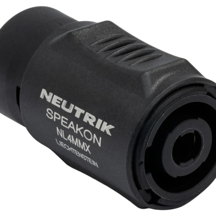 Hosa NL4MMX Neutrik speakON to speakON speaker coupler connector front view