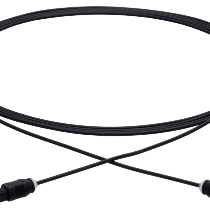 Hosa OPT-103 fiber optic Toslink cable with dual connectors and 3-foot length