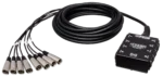 Hosa SH-8X0-50 Pro-Conex Little Bro' sub snake cable with eight XLR sends connectors