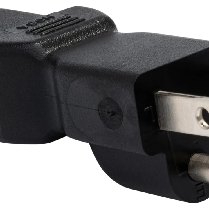 Hosa PWA-421 power adapter with IEC C13 connector and NEMA 5-15P plug