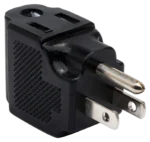 Hosa PWA-486 right-angle power adapter with NEMA 5-15R to NEMA 5-15P connectors