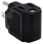 Hosa PWA-486 right-angle power adapter with NEMA 5-15R to NEMA 5-15P connectors