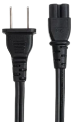 Hosa PWP-426 8-foot power cord connected to pro audio equipment demonstrating real-world application