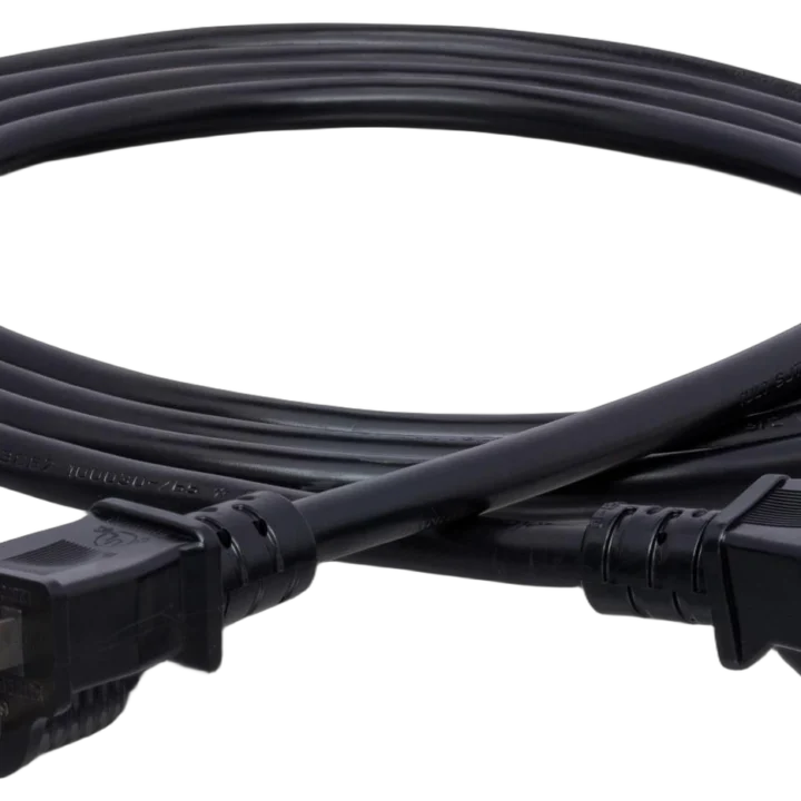 Hosa PWX-415 15-foot power extension cord with NEMA 5-15R to NEMA 5-15P connectors