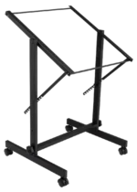 Hosa RMT-152 19-inch 12U rack rolling case with front panel handles and wheels
