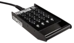 Hosa SH-12X4-100 pro stage box snake cable showing XLR connectors and cable construction detail