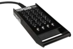 Hosa SH-16X4-25 stage box snake showing XLR connector panel detail and professional audio connections
