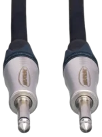 Hosa SKJ-200 speaker cable dimensional diagram showing jacket diameter and connector specifications