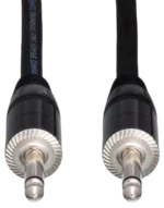 Hosa SKJ-400 speaker cable dimensional diagram showing jacket diameter and connector specifications