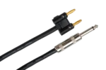 Hosa SKJ-605 speaker cable connected between amplifier and speaker in professional audio setup