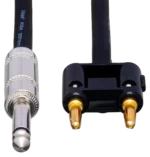 Hosa SKJ-630 speaker cable dimensional diagram showing 30-foot length and 1/4 inch TS connectors