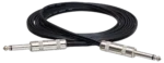 Hosa SKZ-605 black speaker cable with 1/4 inch TS connectors, 5 foot length