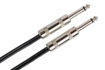 Hosa SKZ-615 black speaker cable with 1/4 inch TS connectors, 15 foot length