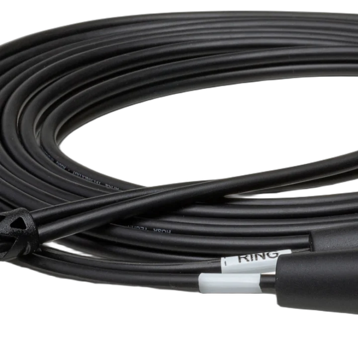 Hosa SRC-203 insert cable with 1/4 inch TRS and dual XLR connectors, 3 meter length