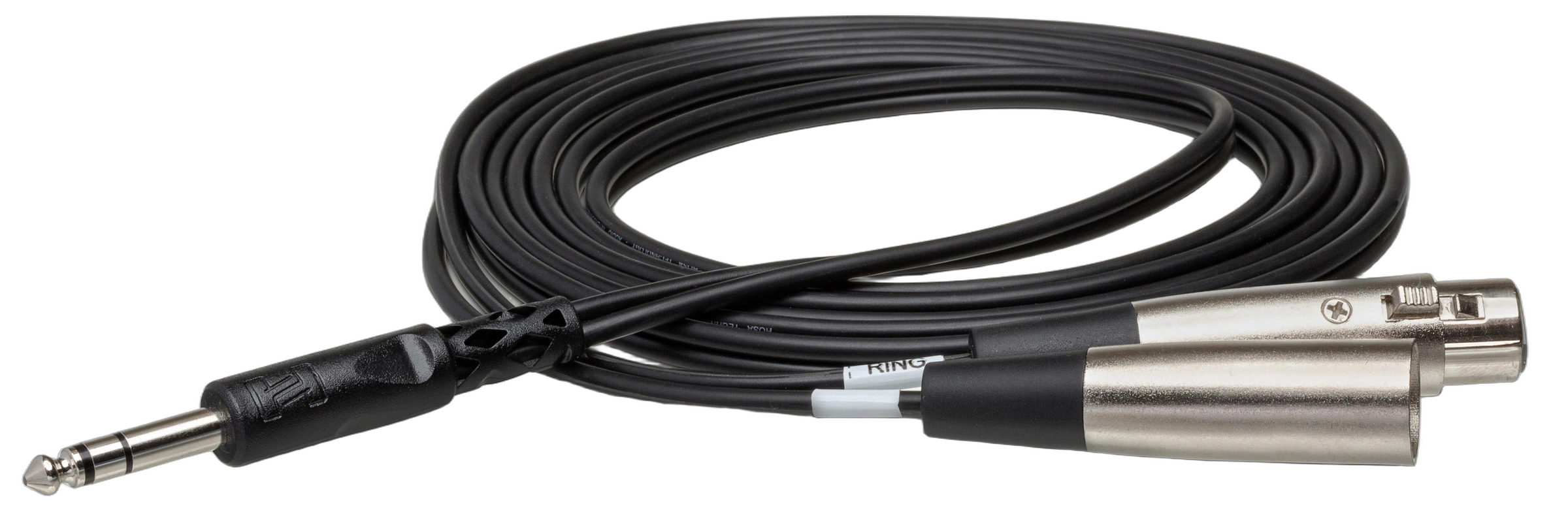Hosa SRC-203 Insert Cable 3m TRS XLR Hosa SRC-203 insert cable with 1/4 inch TRS and dual XLR connectors, 3 meter length