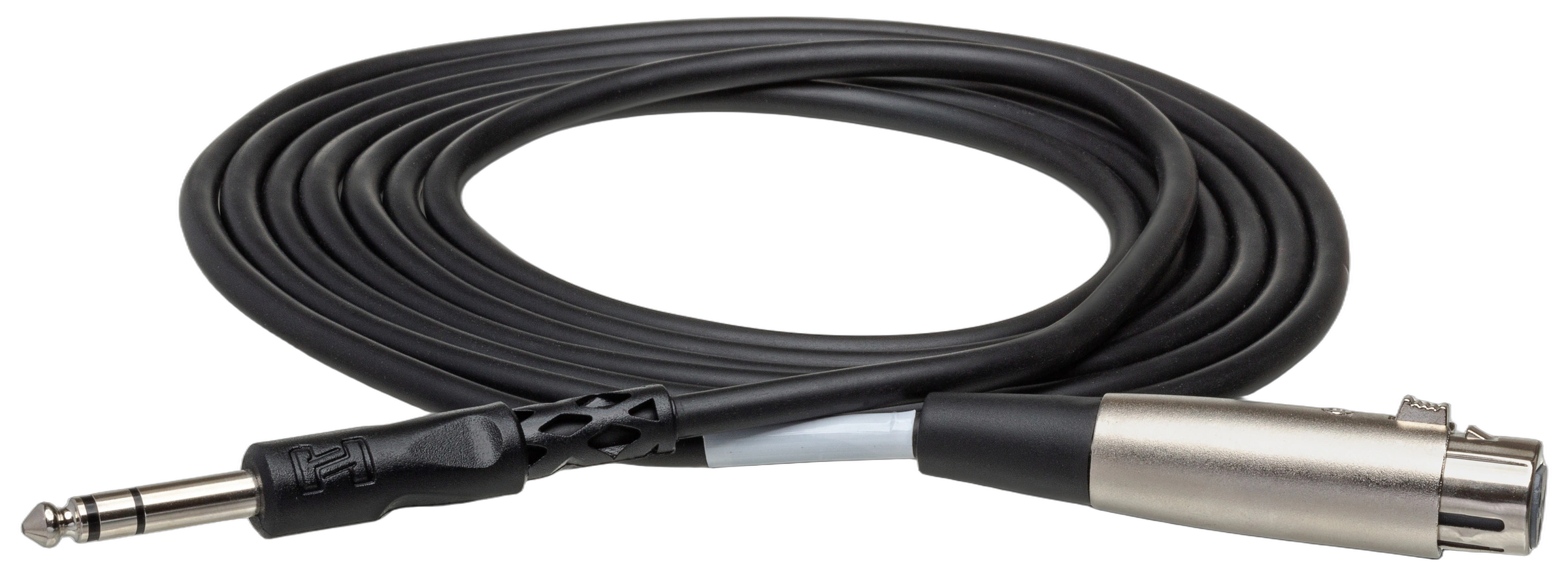 Hosa STX-110F Balanced XLR to TRS Interconnect Cable Hosa STX-110F balanced interconnect cable with XLR female and 1/4 inch TRS connectors