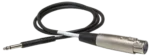 Hosa TTX-103F balanced interconnect cable with XLR female and TT TRS connectors, 3-foot length