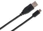 Hosa USB-206AC high speed USB cable with Type A and Micro-B connectors, 6 foot length