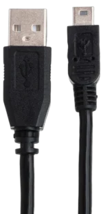 Hosa USB-206AM 6ft high speed USB cable connected to audio interface and computer setup
