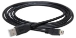 Hosa USB-206AM high speed USB cable with Type A and Mini B connectors, 6 foot length
