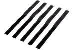 Hosa WTI-156G-20 black hook and loop cable organizer in use organizing audio cables